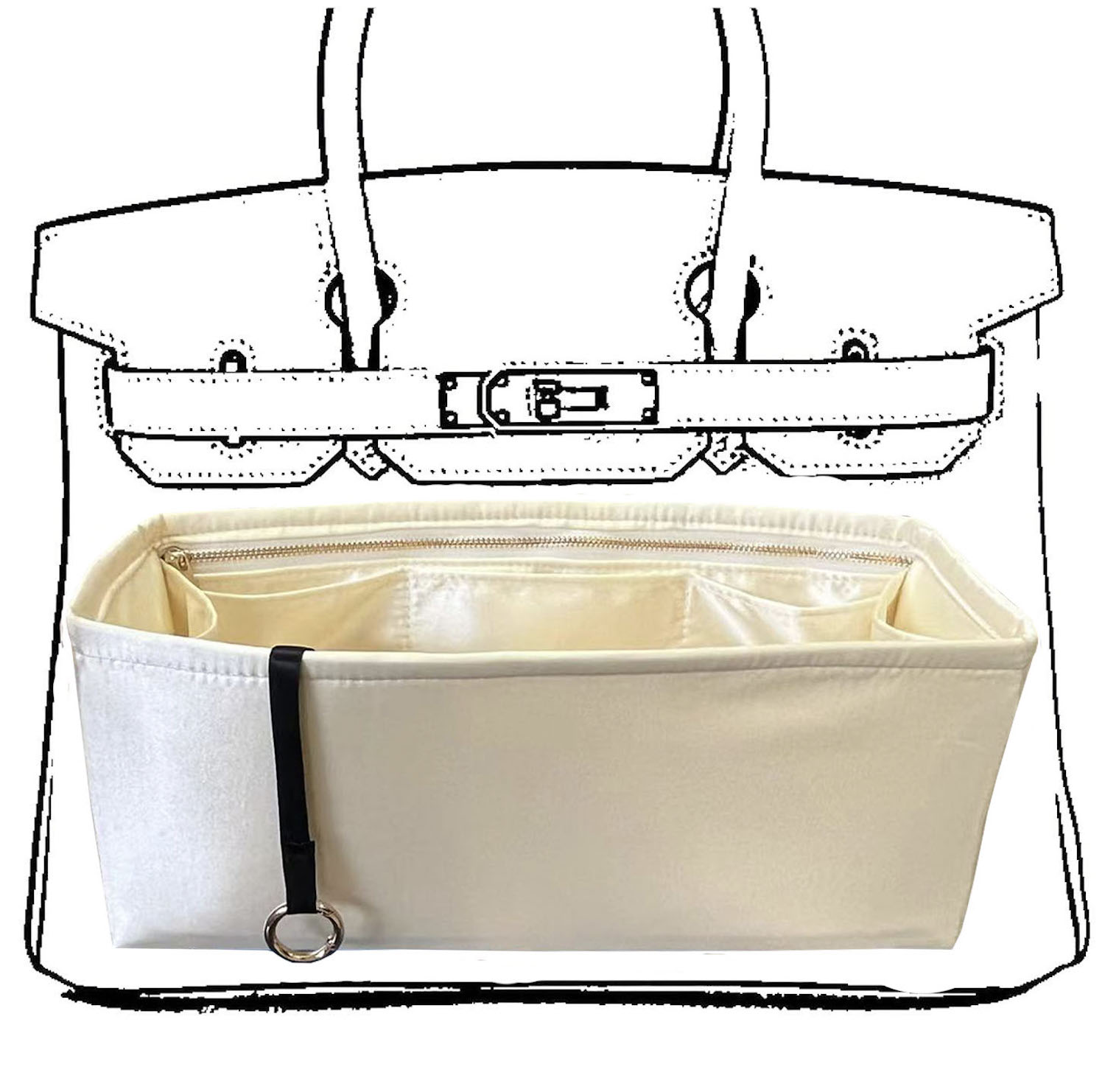 Luxury Skincare Box - Organizer Tas Birkin S 25 30