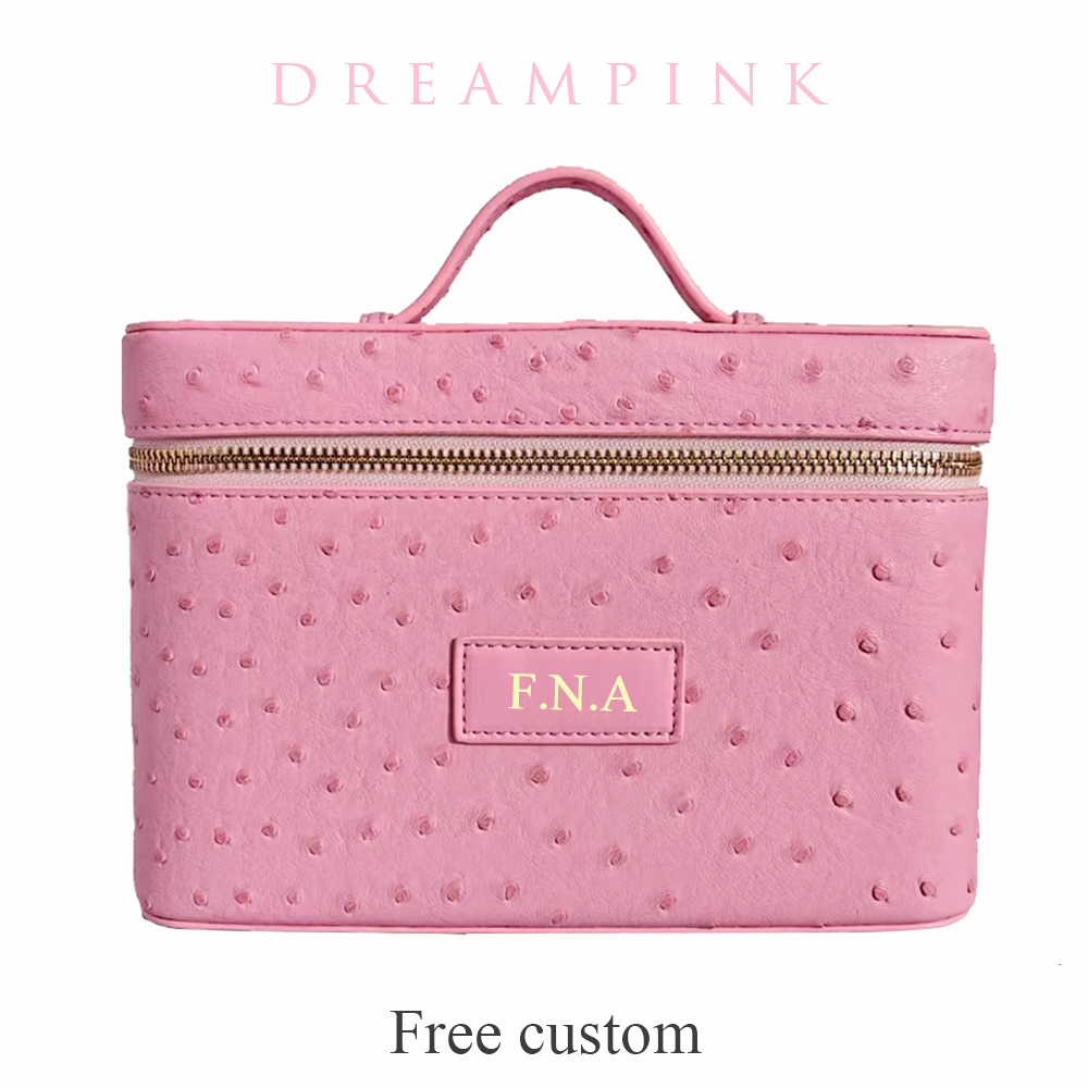 Luxury Skincare Box - Tas Rias Wanita Mewah Motif Burung
