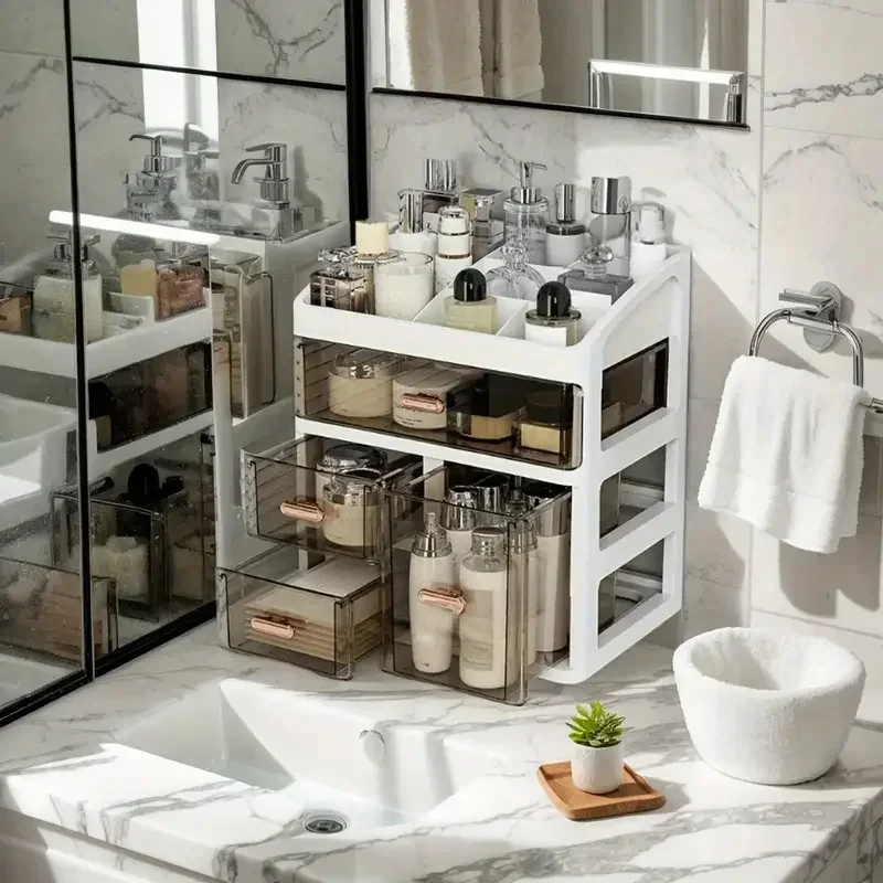 Luxury Skincare Box - Kotak Penyimpanan Kosmetik Tempat Makeup Tempat