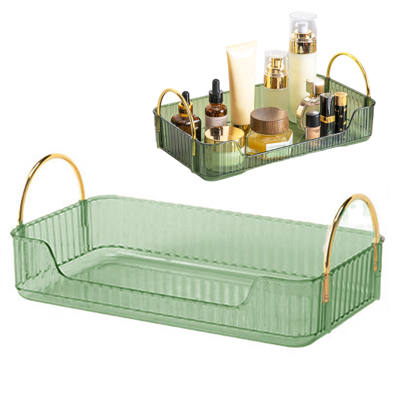 Rak Organizer Kamar Mandi Akri - Luxury Skincare Products ulasan dan harga