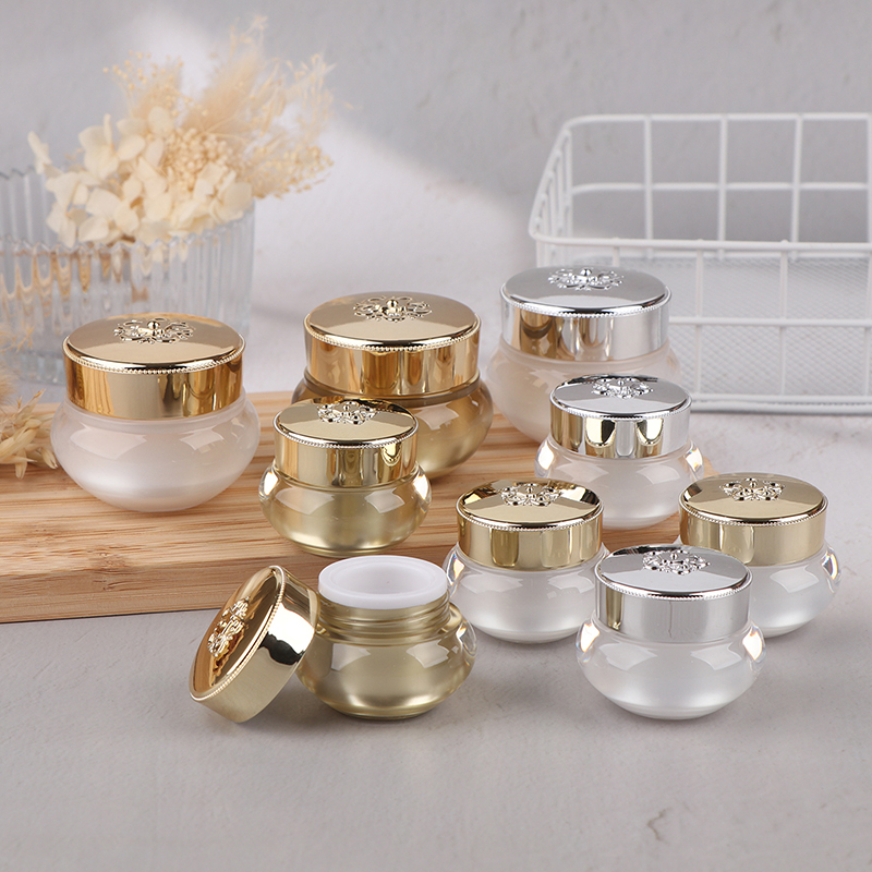 Botol Krim Akrilik Kosong untu - Luxury Skincare Products ulasan dan harga