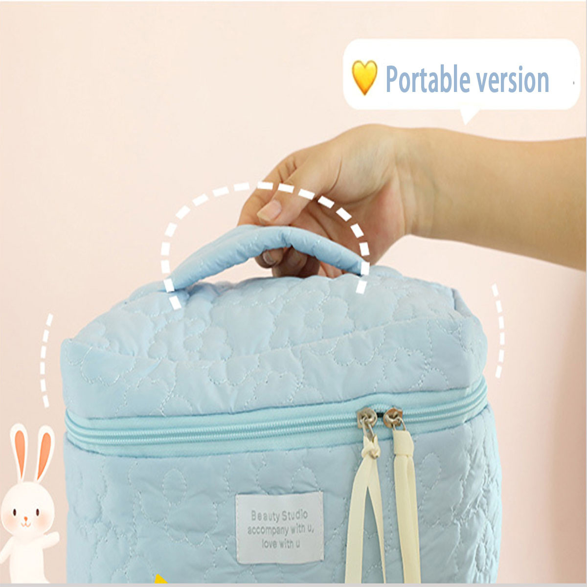 Ins gaya permen warna tas rias - Luxury Skincare Box ulasan dan harga