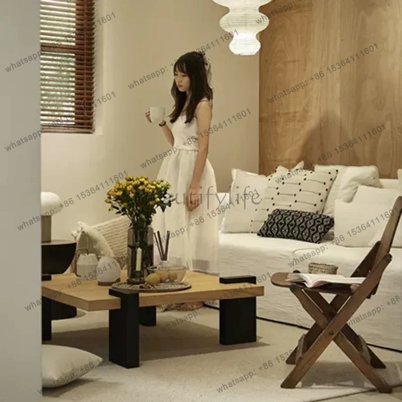 Meja Kopi Mewah Eropa Vas Kayu - Luxury Glam Skincare ulasan dan harga