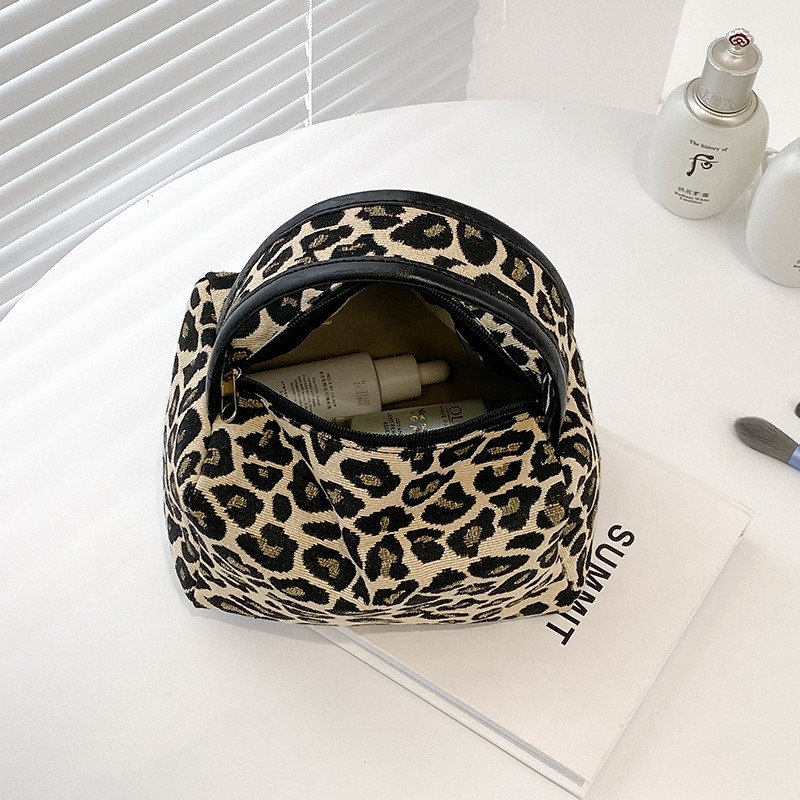 Tas Makeup macan tutul, kantun - Luxury Skincare Box ulasan dan harga