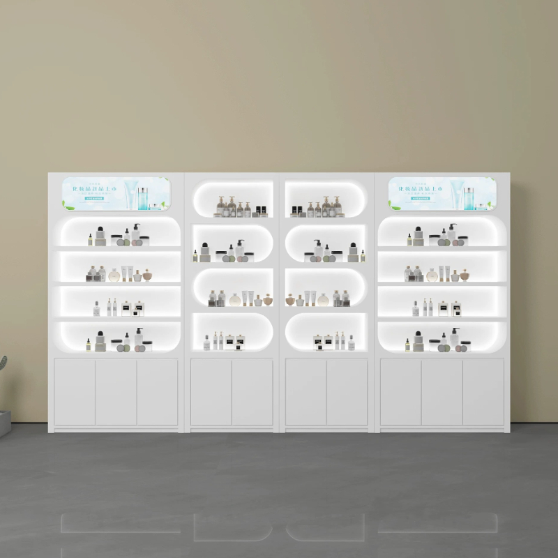 Lemari Pajangan Salon Kecantik - Luxury Skincare Products ulasan dan harga