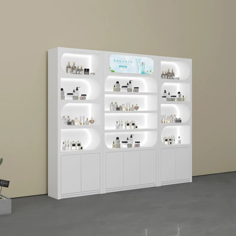 Lemari Pajangan Salon Kecantik - Luxury Skincare Products ulasan dan harga